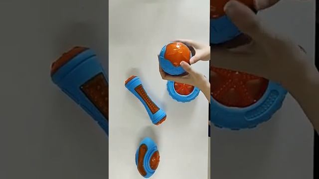 Interactive Bite Resistant Squeaky Rubber Toy