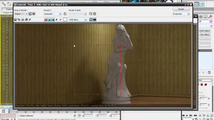 Часть 21 - Интерьер. Карнизы. V-Ray dirt, V-Ray fur