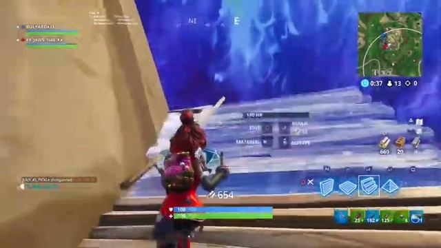 FORTNITE BATTLE ROYALE-FIRST EVER CHALLENGE COMPLETED-CORNER TO CORNER (Feat. JAWS_Xx) смотреть онлайн