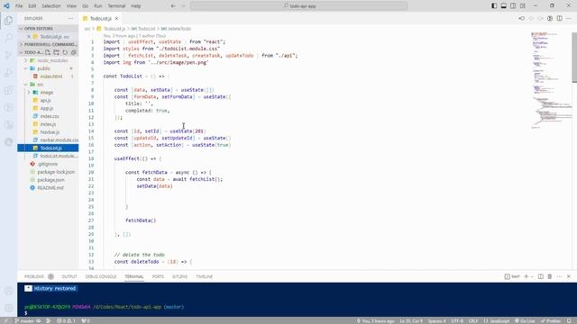 React Todo List App смотреть онлайн