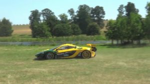 Дрифт McLaren P1 GTR