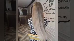 Бразильское рельефное окрашивание волос