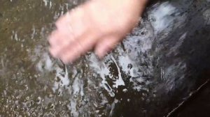 Собрал большой #шлюз. Моем #ЗОЛОТО на ручье!