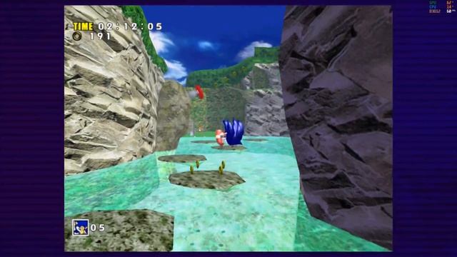 Xenia Xbox 360 Emulator - Sonic Adventure Ingame / Gameplay! (DX12 WIP)