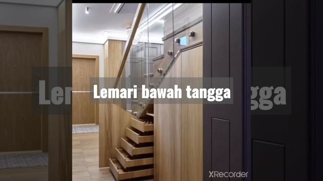 INTERIOR LEMARI BAWAH TANGGA