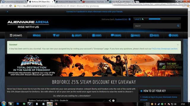 Получаем скидку на BROFORCE в Steam смотреть онлайн