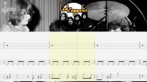 Led Zeppelin - Whole Lotta Love (Isolated Bass Tabs & Drum Tabs) By @ChamisBass