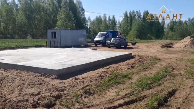 ? Правильная заливка монолитной плиты под частный дом. смотреть онлайн