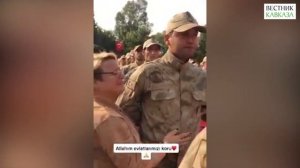 Встреча Матери со своим сыном - солдатом