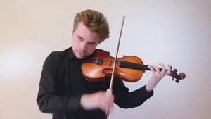 Дубль Бурре из Партиты си минор, BWV 1002. Иоганн Себастьян Бах