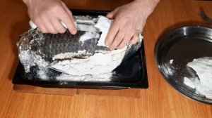 Как приготовить карпа под солью?! Или может быть это карп в соли ?