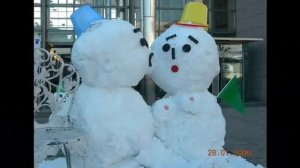 Прикольные фото снежных баб