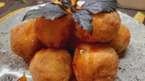 Крабовые шарики во фритюре!!!???