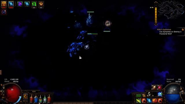 Path Of Exile - 3.4 Delve Niko's Explosives Quest How to Find Fractured Wall смотреть онлайн