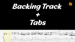 Metallica | Nothing Else Matters | Guitar Solo + Tabs + Backing Track | by MiltonGuitar GT