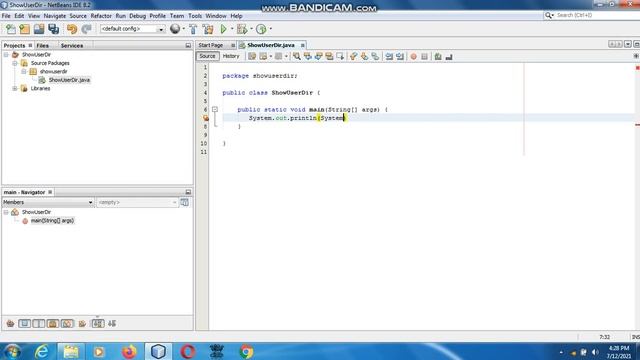 Java the complete Reference Ninth Edition (Chapter 17) Example (12) Show User Dir смотреть онлайн