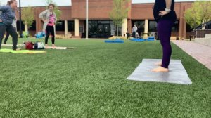 Free Yoga at the Burleson Farmers Market