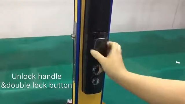 Биометрический Wi-Fi Smart замок «HDcom SL-910 Tuya-WiFi (смарт замок)»