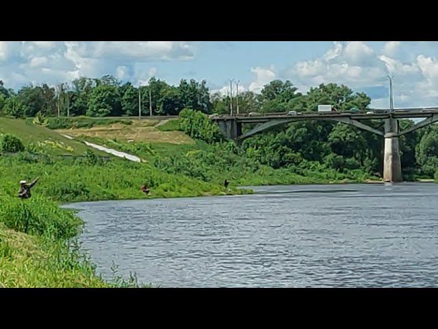 Река Днепр в Смоленске смотреть онлайн
