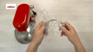 Распаковка миксера / Unpacking of hand mixer ARESA AR-1910