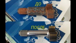 Восстановление тормозных валов МВ Q303