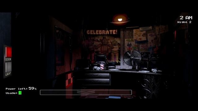 Играю вторую ночь FNAF1 смотреть онлайн