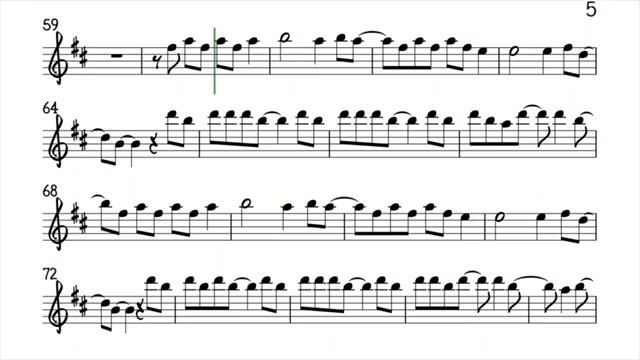 Ymca -village people-sax Alto sheet смотреть онлайн