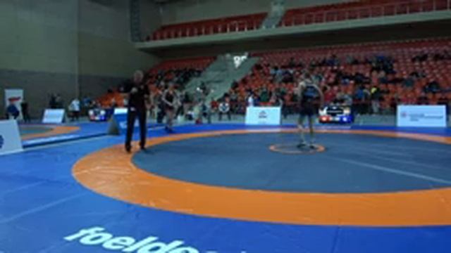 Первенство Республики Беларусь по вольной борьбе 2022 (U-17) Жлобин - День 1, Мат - B смотреть онлайн