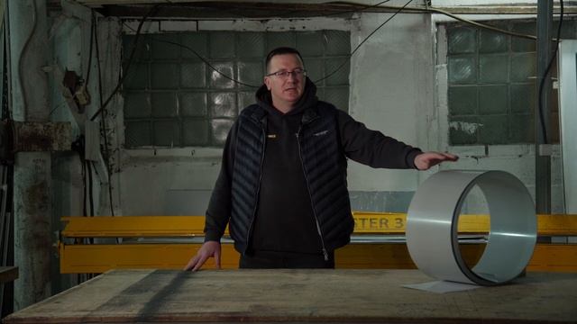 Как мы производим козырьки, отливы, нащельники для окон из листовой стали смотреть онлайн