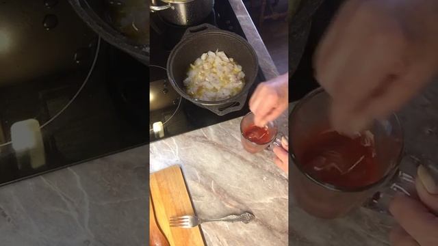 Часть 2 рыба Минтай в томатном соусе.