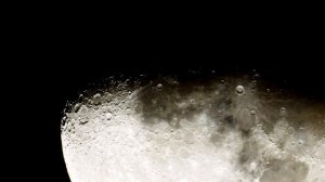 Moon walk with 76mm Celestron and GH2