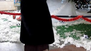Рождественский щенок под ёлочкой Christmas puppy under the tree