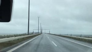 Пересечение пролива между Данией и Швецией.