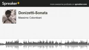 Donizetti-Sonata; Massimo Colombani& Veronica Pucci