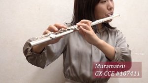 【試奏動画】Muramatsu(ムラマツ）GXモデル＃107411 【Brasstek】