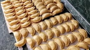 Вареники с картофелем.