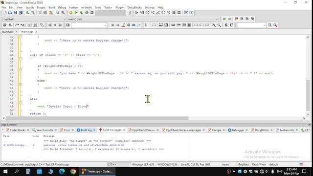 Problem Solving, C++, 025 | if and switch in C++
