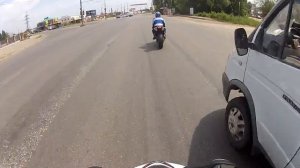 GoPro / GSX-R / 27 мая 2012 г. Тольятти Автозаводское ш. - Лесная