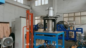 Авто формовочная машина для изготовления сильфонных компенсаторов с различной высотой гофр