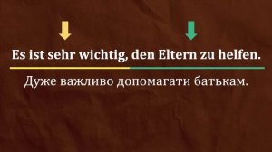 Два дієслова у німецькому реченні. Інфінітивні речення з часткою ZU у німецькій мові. Урок №34