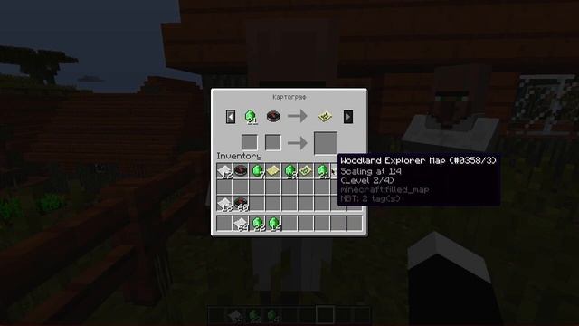 Minecraft 1.11 Cartographer Illager and Exploration Maps Showcase смотреть онлайн