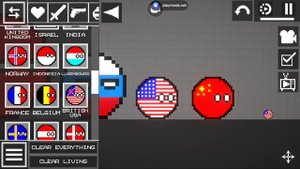 countryballs для мелон плейграунд(мод)