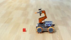 Raspberry Pi visual mechanical arm mecanum wheel intelligent car python programming robot