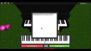 Fur Elise On ROBLOX Piano { TUTORIAL } (Read Description)