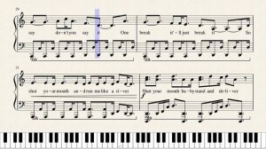 River - Bishop Briggs Piano Sheet Music