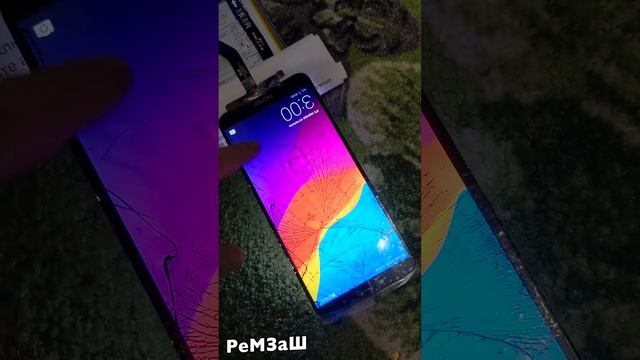 Смартфон HONOR 7C  (AUM-L41) не работает сенсор / погнулась плата