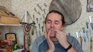 Традиционный Алтайский Комус  ( варган) часть 1