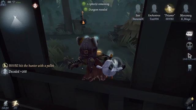 Best Mercenary Crossover Skin with cute ears "Cannoneer" - Identity V смотреть онлайн