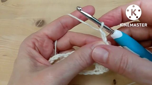 Ажурный узор крючком