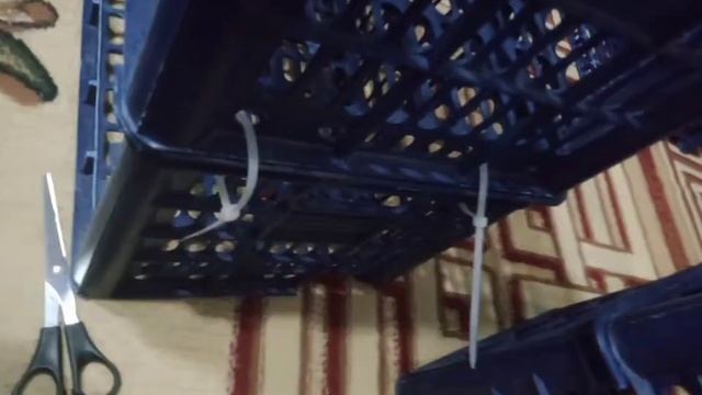 Стеллаж из пластиковых ящиков(лайфхак2) #лайфхак #стеллажизпластиковыхящиков смотреть онлайн